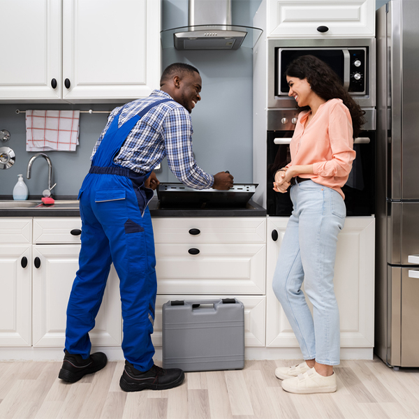 can you provide an estimate for cooktop repair before beginning any work in Cayuga ND